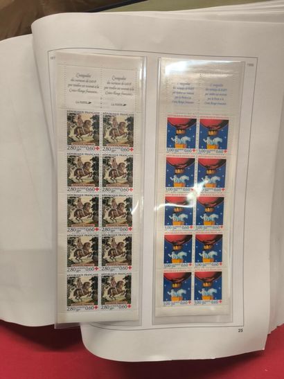 France in a box and 7 albums, collection...