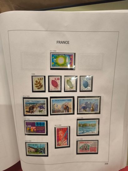 France in a box and 7 albums, collection...