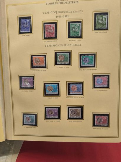 France. Collection of TP N** and OBL, from...
