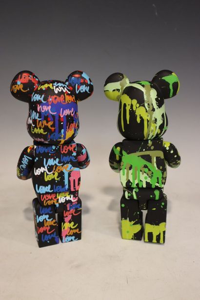 LaPointe (b. 1993)
Two brick Bear 
Colored...