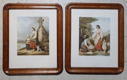 After Auguste Delacroix (1809 - 1868) - Printed...