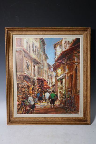 Pierre LABADIE dit BALDI (1919-2022
Le marché...