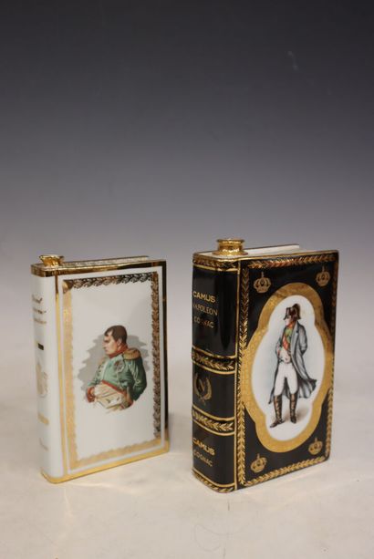 Camus cognac bottle in Limoges porcelain...