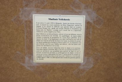 Vladimir VELICKOVIC (1935-2019)
Obstacle,...