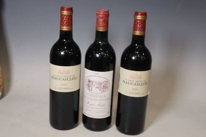 HIGH MEDOC. Lot including : 
- 2 bottles...