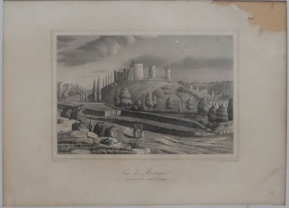Deux lithographies en noir
- une d'après...