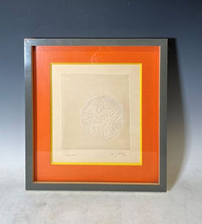 Jean SIGNOVERT (1919-1981)
Three mixed-technique...
