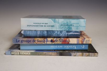 Batch of books on geography, photography...