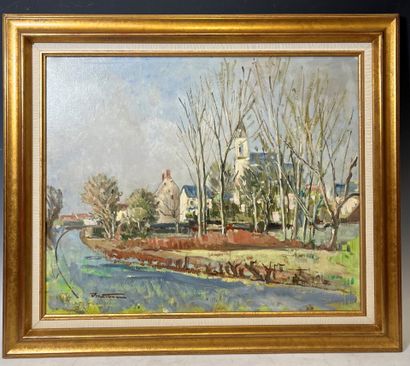 Joseph MARTINEAU (1911-1996)
Village en bord...