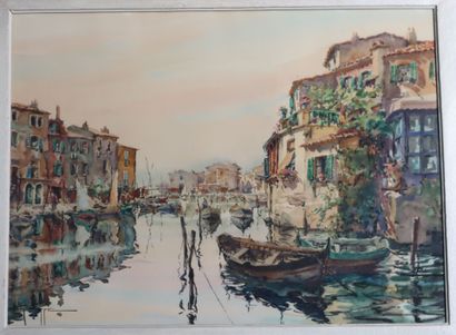 Georges CHAPPUIS (1920-2010)
View of a Provencal...