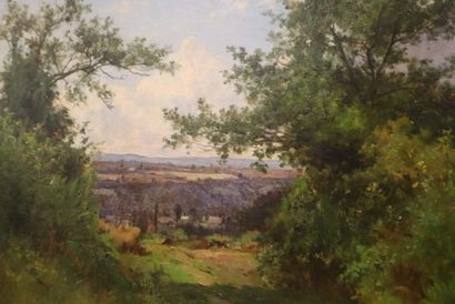 Émile Dardoize (1826 - 1901)
near Granville
Panel...