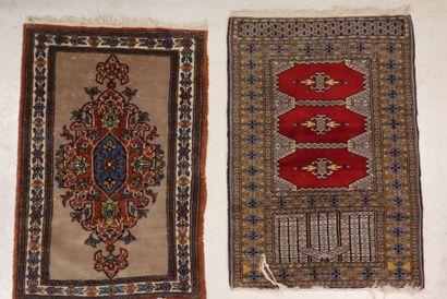 Two fine rugs, one of which is Oriental.
