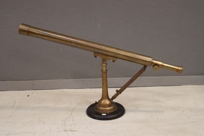 Decorative long brass sight, marine style,...