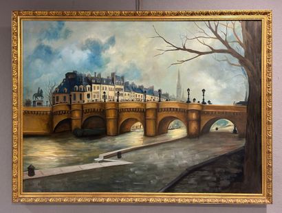 École française du XXe siècle 

le Pont-Neuf

Toile...