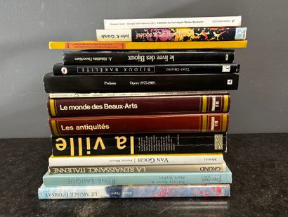 [ART HISTORY] Lot of 13 books and one journal,...