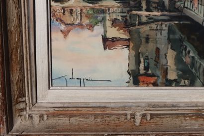 Georges CHAPPUIS (1920-2010)
Thiou Canal...