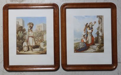 After Auguste Delacroix (1809 - 1868) - Printed...
