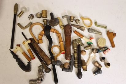Set of cane knobs
including wood, bamboo,...