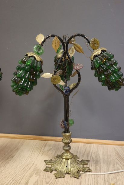 MURANO, dans le goût de
Lampe à trois lumières...