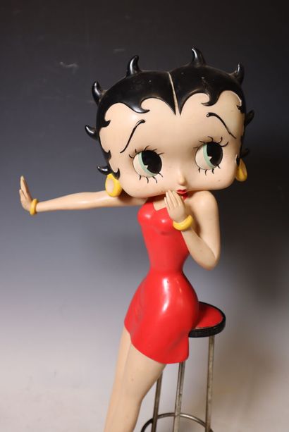 Betty Boop
Statue in colored resin on wooden...