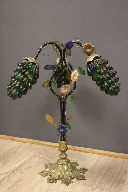 MURANO, dans le goût de
Lampe à trois lumières...