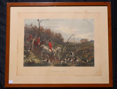 Color lithograph after W.J. Schyew, 