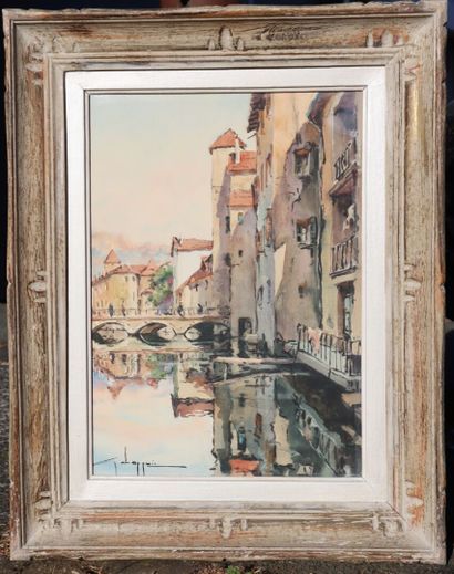 Georges CHAPPUIS (1920-2010)
Thiou Canal...