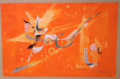Pierre de BERROETA (1914-2004) 
Composition....