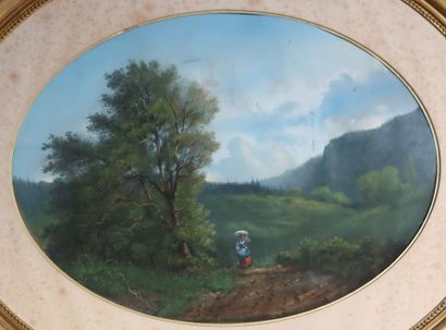 C. H. Donzel (1824 - 1889)
View of an animated...