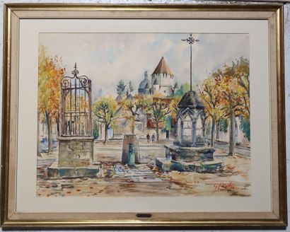 Roland Irola (1935 - 2025)
 View of a church,...