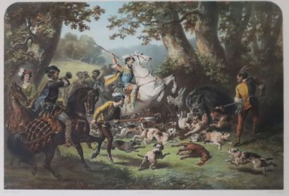 ADAM (after) and REGNIER (chromolithograph)....