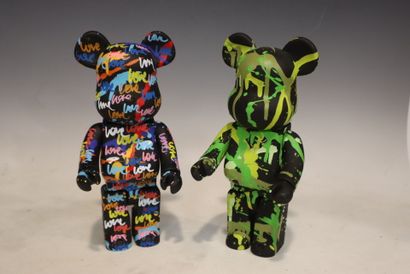 LaPointe (b. 1993)
Two brick Bear 
Colored...