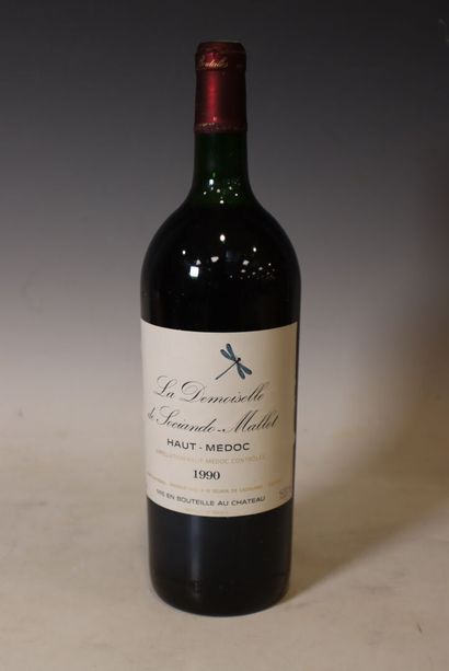A magnum Haut Médoc La demoiselle de Sociando-Mallet...