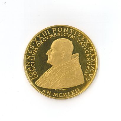 1 médaille en or: Vatican - S.S. Jean XXIII...