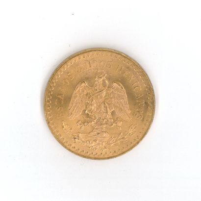 1 monnaie or : 50 Pesos Mexique 1821-194...