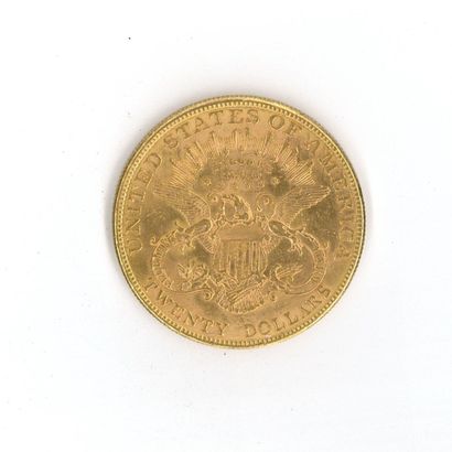 1 monnaie or : 20 dollars US 1903 S