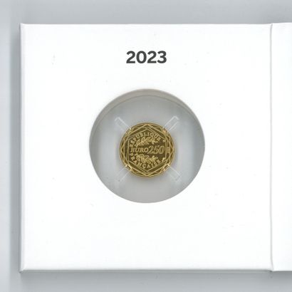 1 médaille en or: 250 €. Monnaie de Paris...