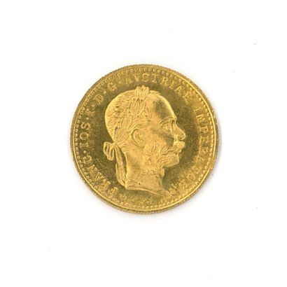1 monnaie en or: ducat François I Autriche-Hongrie...