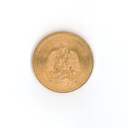 1 monnaie or : 50 Pesos Mexique 1821-194...