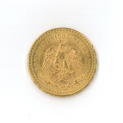1 monnaie or : 50 Pesos Mexique 1821-193...