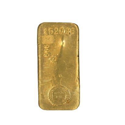 Lingot d'or numéroté 152026 - avec son bulletin...