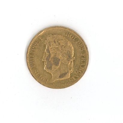 1 gold coin: 40 FF Louis-Philippe I 1833...