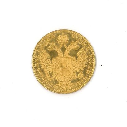 1 monnaie en or: ducat François I Autriche-Hongrie...
