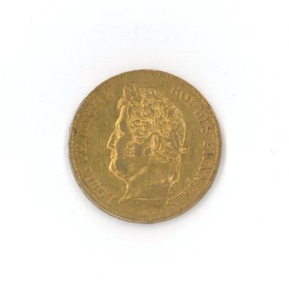 1 gold coin: 40 FF Louis-Philippe I 1834...
