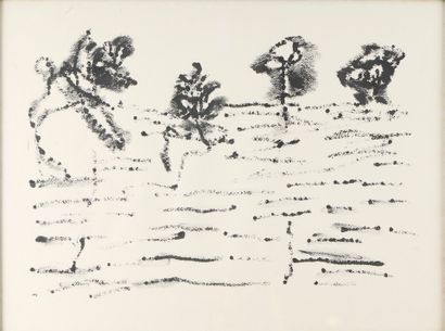 Henri MICHAUX (1899-1984)
Untitled, 1967
Acrylic...
