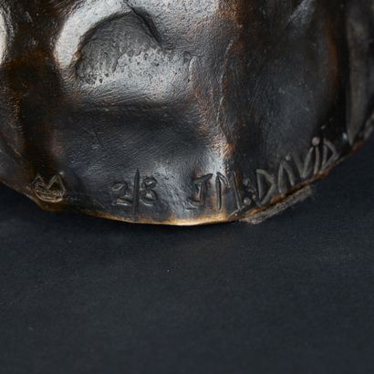 José MARIA DAVID (1944-2015)
Horse head
Brown...