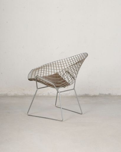 Harry BERTOIA for KNOLL INTERNATIONAL, manufacturer.
Armchair,...