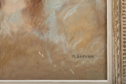 Henri GERVEX (1852-1929)
Two young girls
Pastel...