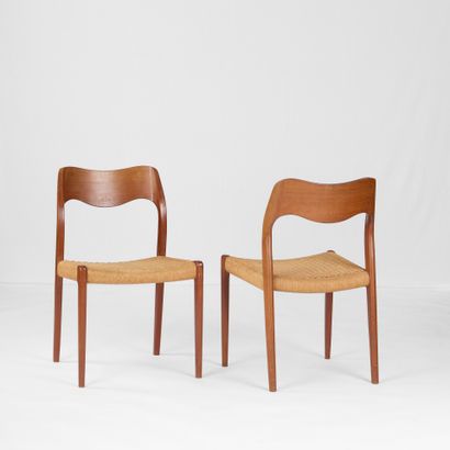 . Niels Otto MØLLER (1920–1982) 
Set of 4...