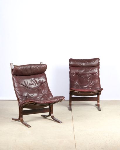 Ingmar Relling SIKKVLEN (1920-2002)
Pair...